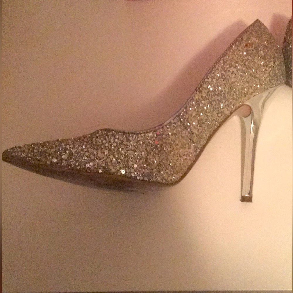 Guess Silver Sequence Heels - Picture 4 of 11